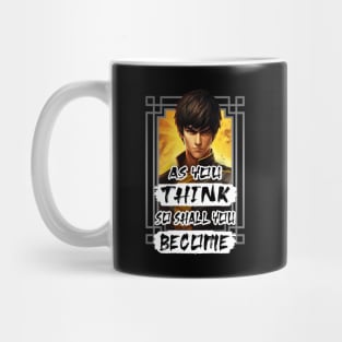 Legendary Fighter Motivation Quotes - Anime Shirt Mug